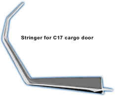 Stringer for c17 cargo door