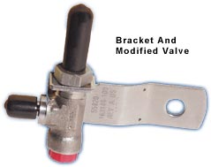 Bracket and Modified Valve 